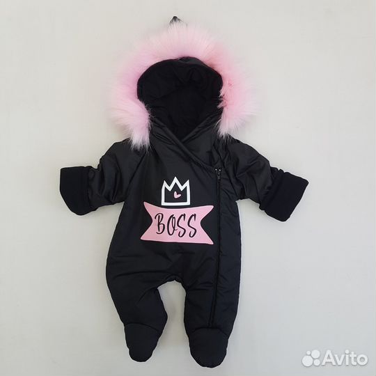 Новый Комбинезон для Девочки Зимний Демисезон