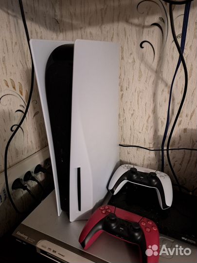 Sony playstation 5 с дисководом 2 джойстика