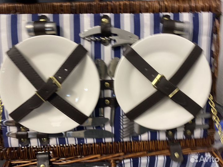 Набор для пикника в чемодане