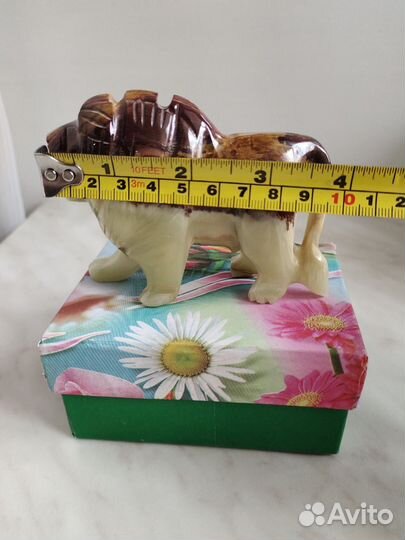 Фигурка Лев из оникса