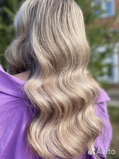 Укладки, прически, полный образ в 4 руки