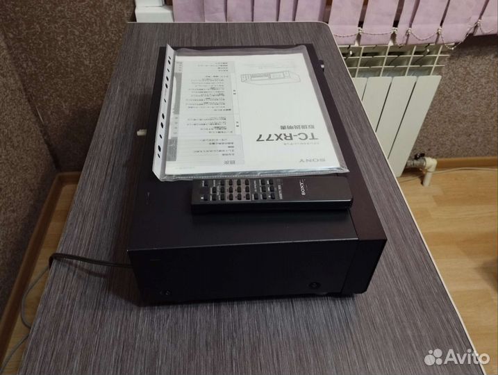 Кассетная дека sony TC-RX77