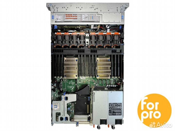 Сервер dell R640 8SFF 2x4110Sil 192GB, H330