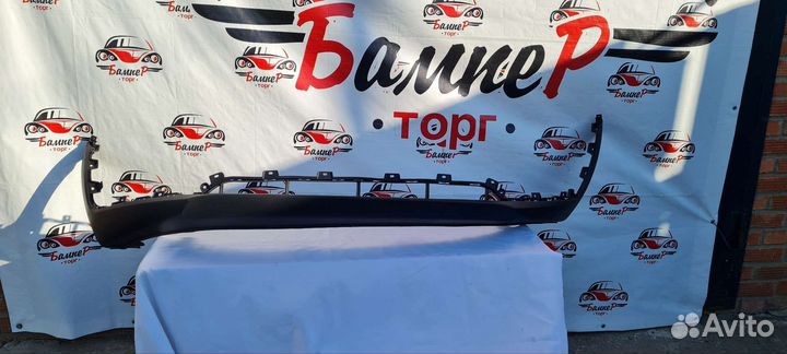 Юбка переднего бампера Kia Sportage 2010-2015