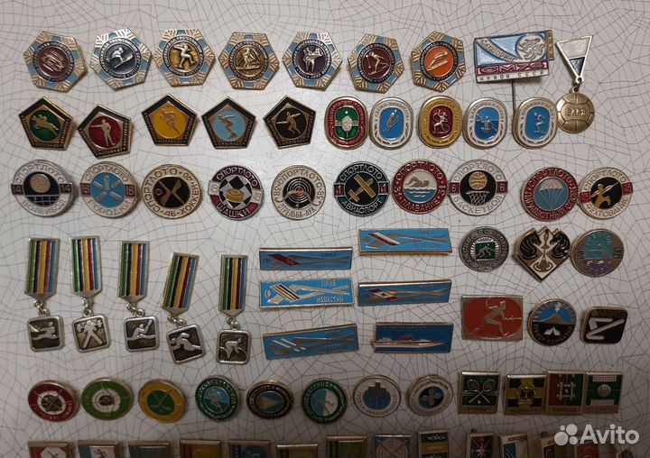 Значки СССР. Спорт. Разное