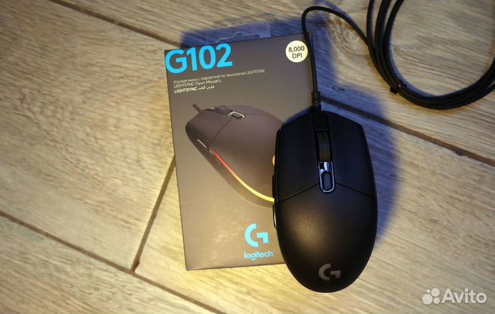 Продаётся мышь оптическую Logitech G102 /Оригинал