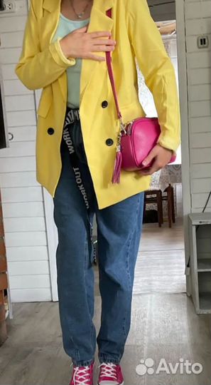 Сумка кроссбоди натуральная кожа Италия