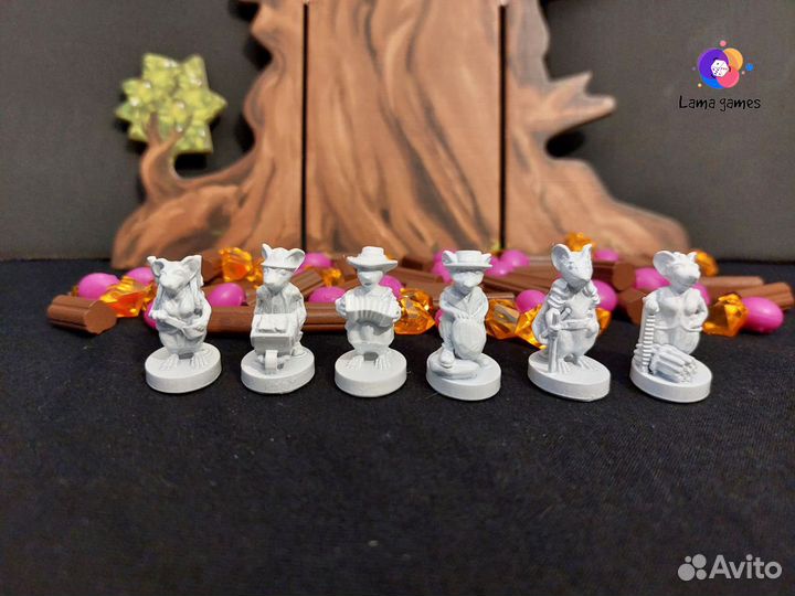 Настольная игра Эверделл компоненты