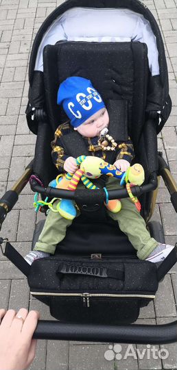 Коляска 2 в 1 adamex reggio