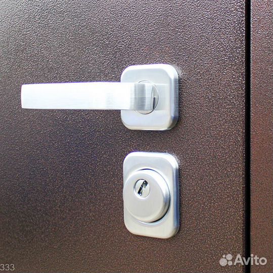 Дверь с зеркалом Спартак стальная