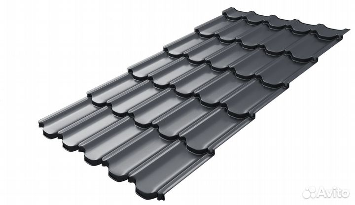 Металлочерепица 7024 Матовая (Цена за лист)