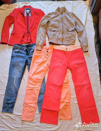 Вещи женские S-M, пакетом