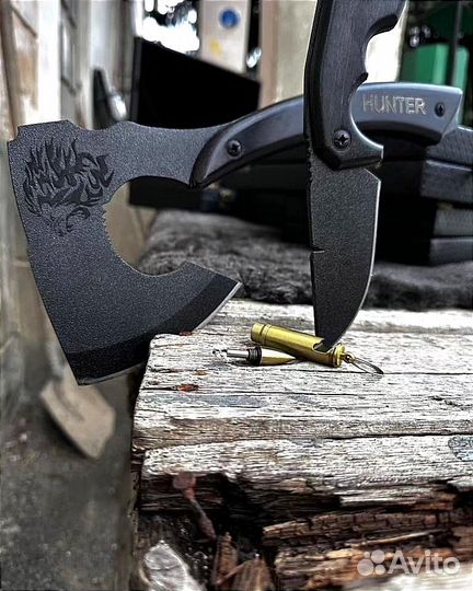 Топор топорик нож черные на подарок