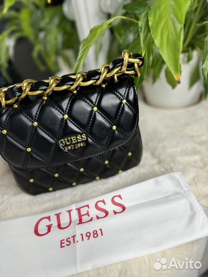 Сумка женская guess черная