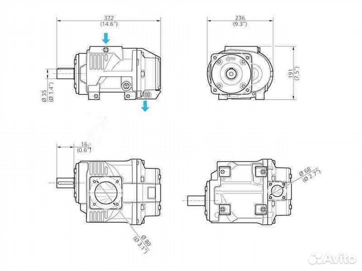 Блок винтовой EVO6 V001