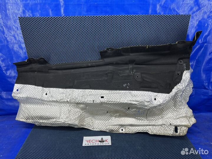 Экран тепловой тоннеля АКПП VW Touareg NF2/FL