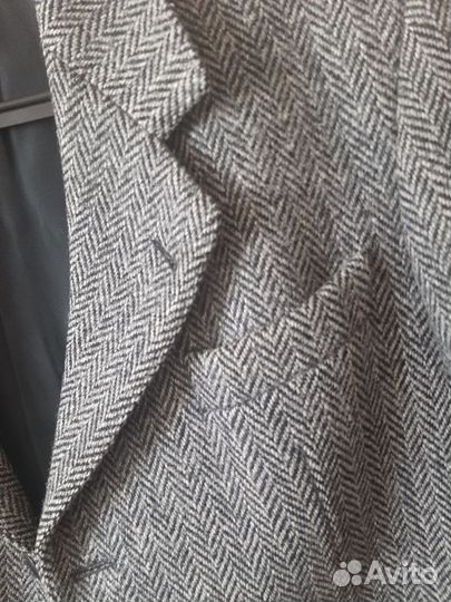 Шерстяной пиджак мужской harris tweed