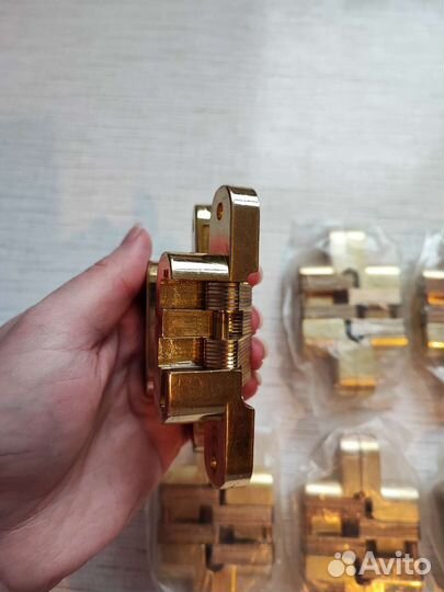 Скрытые дверные петли. Новые 6 шт