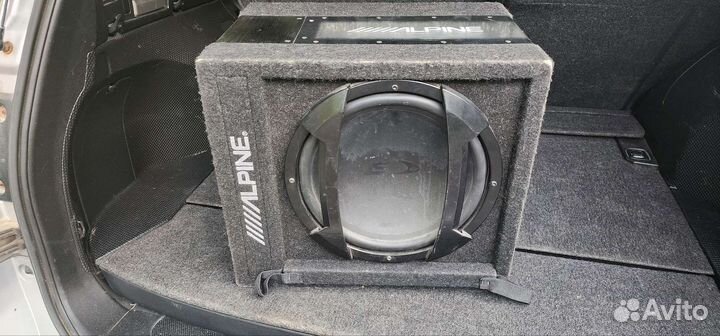 Сабвуфер alpine swe 3200