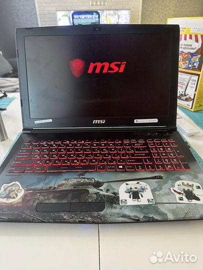 Игровой ноутбук msi
