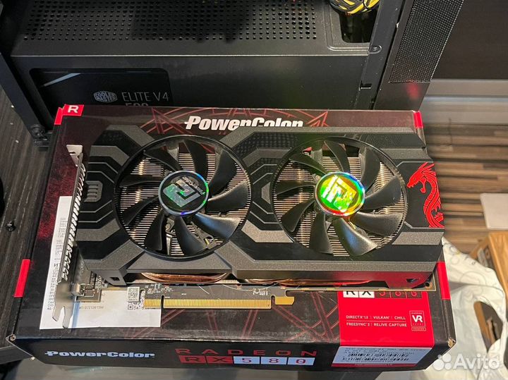 RX 580 8 gb оф гарантия