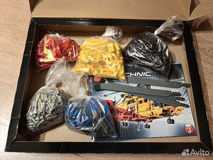 Lego technic 9396 разобранный