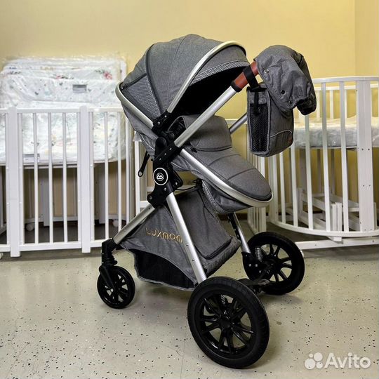 Коляска luxmom V9 2022 3в1