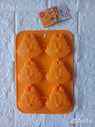 Формочки силиконовые. Бурундуки Дисней