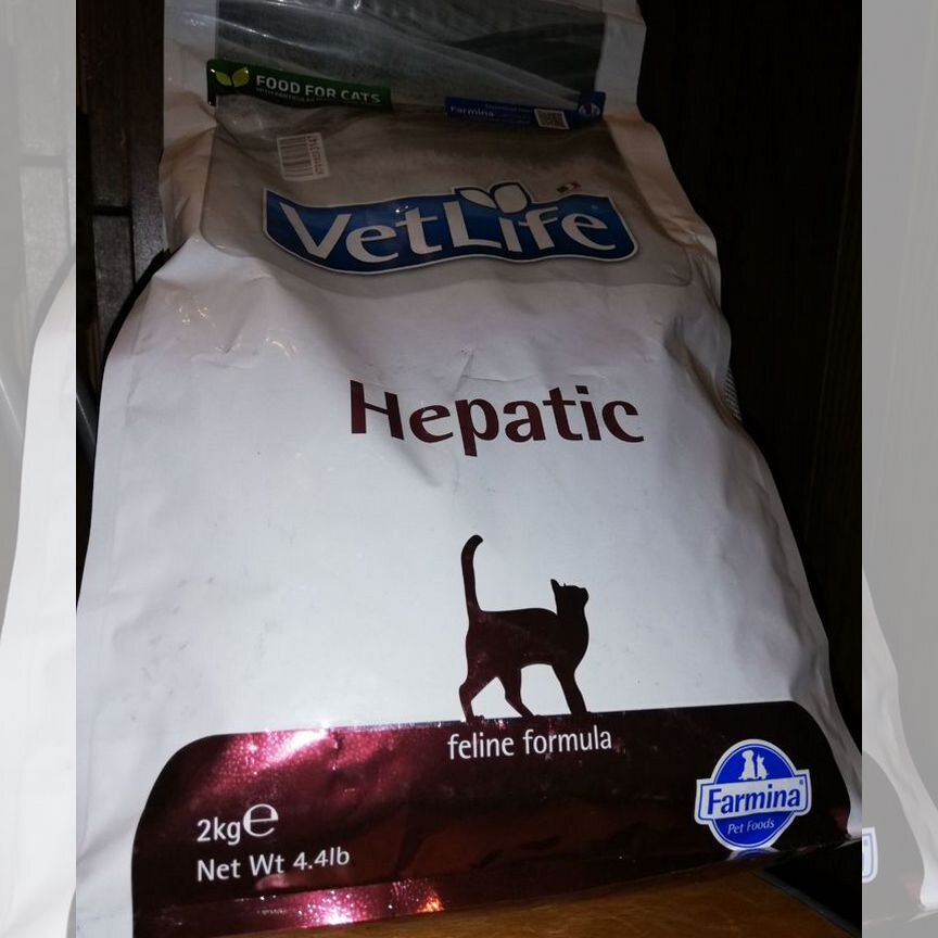 Корм для кошек лечебный hepatic