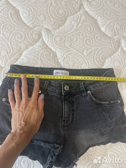 Шорты джинсовые zara