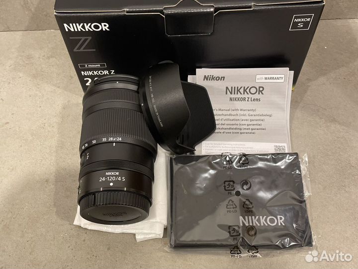Nikon 24-120mm f/4S Nikkor Z Новые-Гарантия