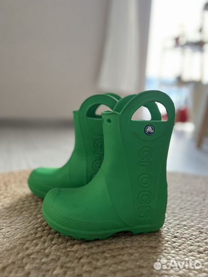 Резиновые сапоги crocs c10