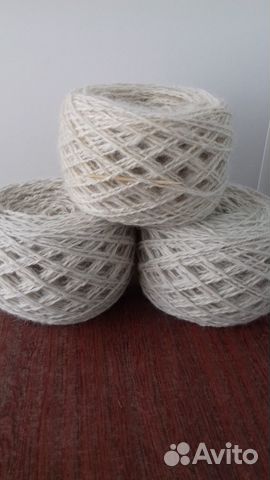 Пряжа из собачьего пуха. Спряду собачий пух