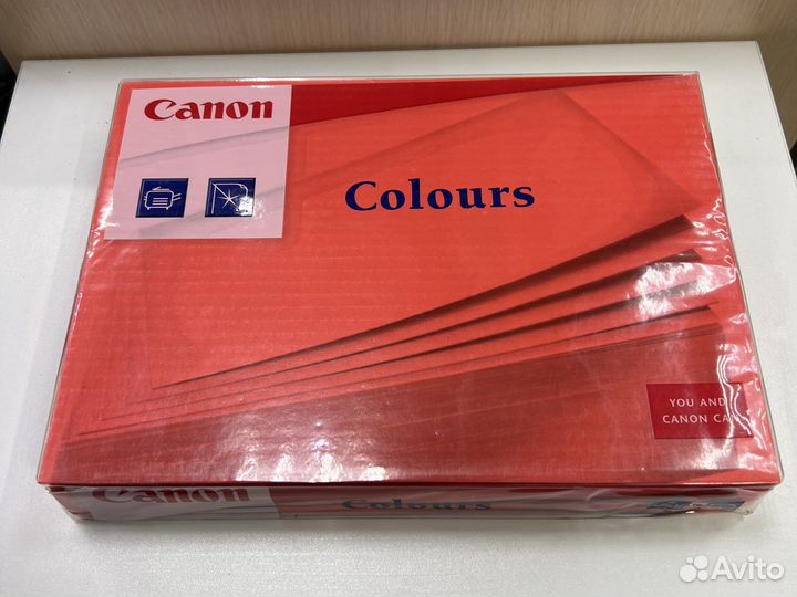 Бумага А4 Красный Canon