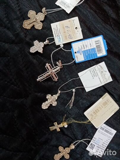 Крест. Серебро. Проба 925