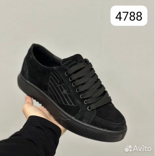 Кеды полуботинки, туфли натуральная кожа