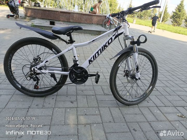 Велосипед подростковый Kimiko 24''