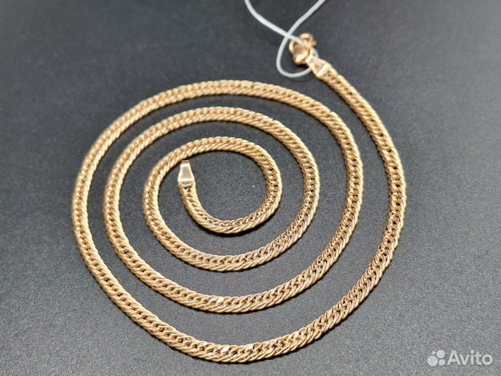 Золотая цепь 585 пробы