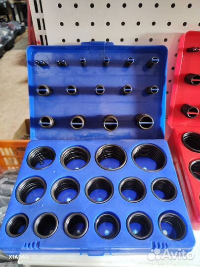 Кольца силиконовые уплотнительные набор 382шт