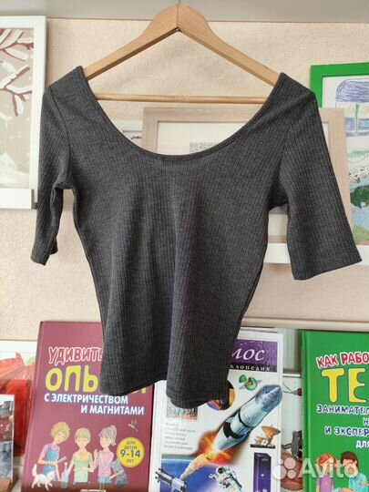 Трикотажный топ mango