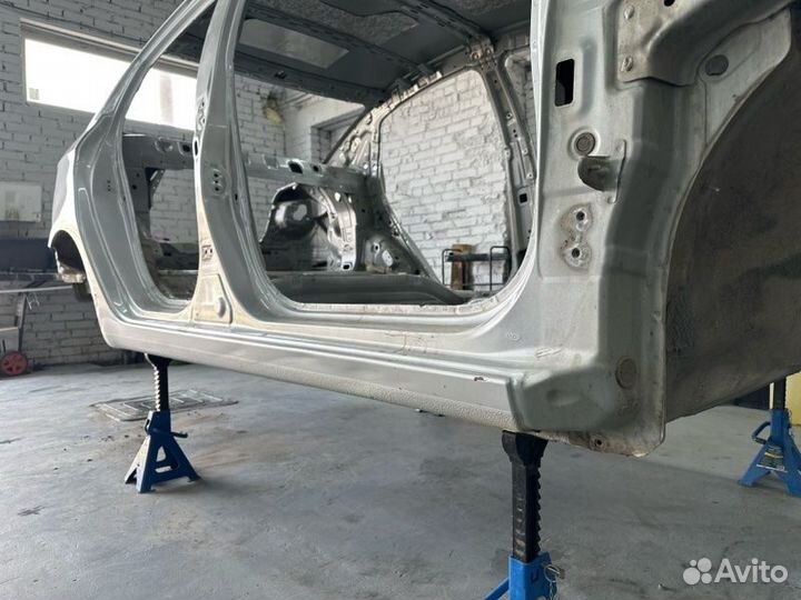 Порог со стойкой правый Kia Rio QB 1.6 G4FC 2017