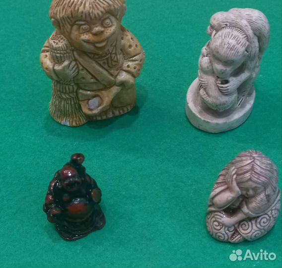 Статуэтка окимоно /нэцке/для процветания богатства