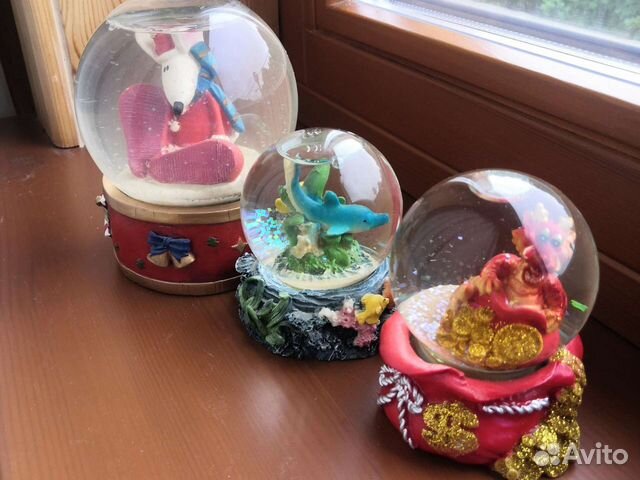 Сувениры шар со снегом