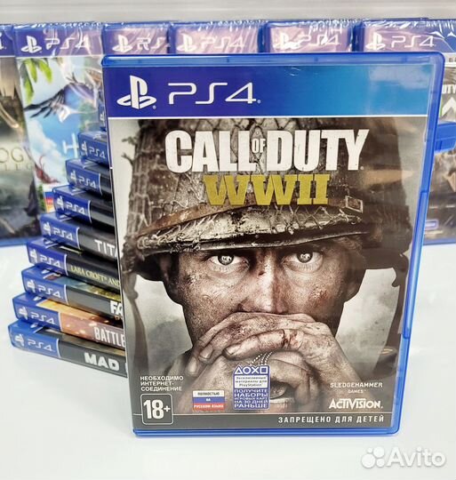 Call of duty ww2 ps4 бу