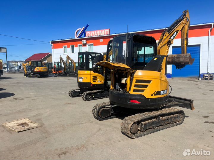 Мини-экскаватор Sany SY35U, 2021