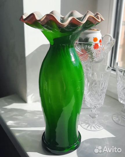 Редкая большая ваза Красный Май СССР