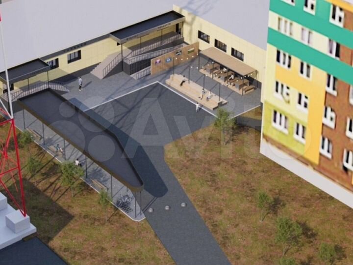 4-к. квартира, 80 м², 1/5 эт.