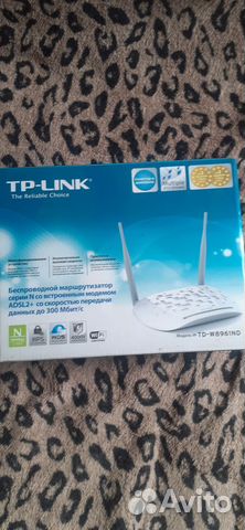 Wi-Fi роутер adsl2+ TP-link TD-W8961ND