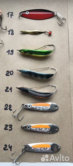 Блесны без брендов/неопознанные