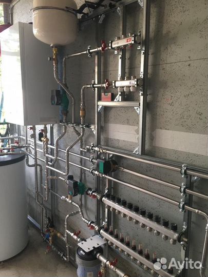 Монтаж систем отопления/Сантехника